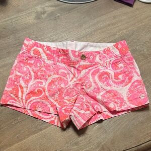 Lilly Pulitzer Vibrant Pink Jean Shorts